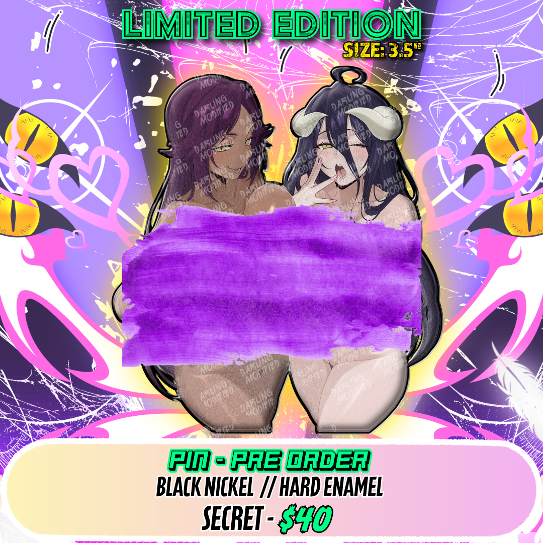 Sexy Slumber Queens (Y) - Pins - Limited Edition (Pre-Order)