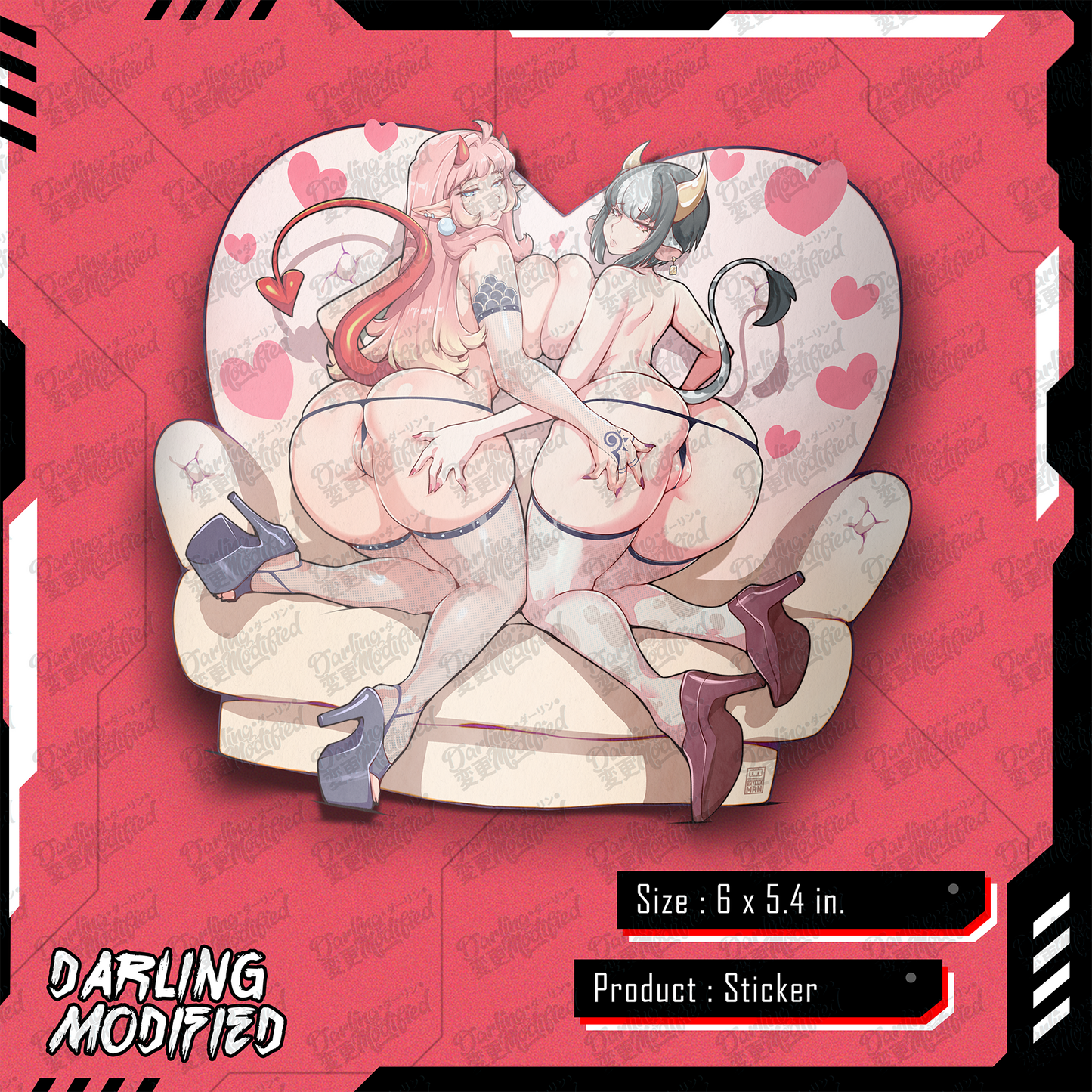 Alicia & Aiko 4-Ever! (B) - Stickers