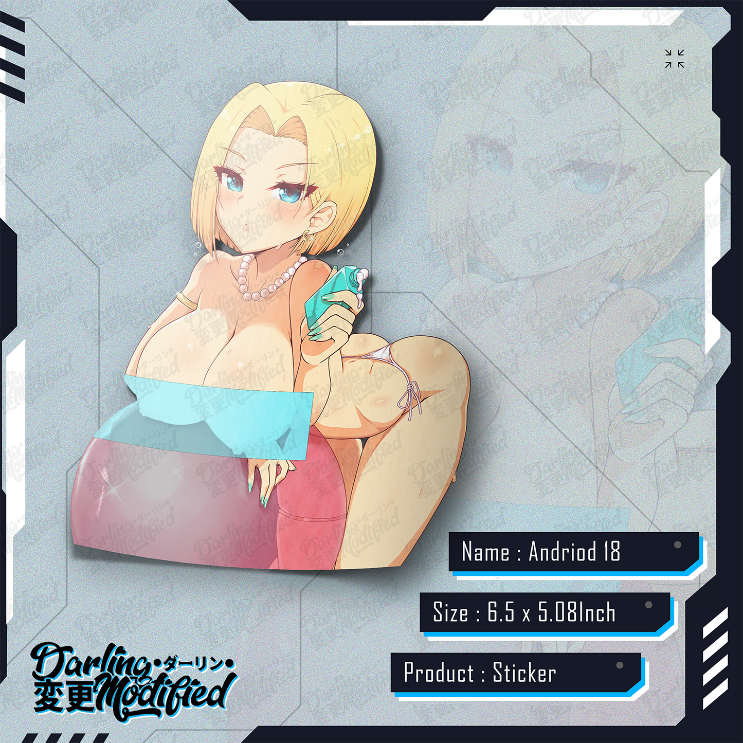Beach Babe - Sticker