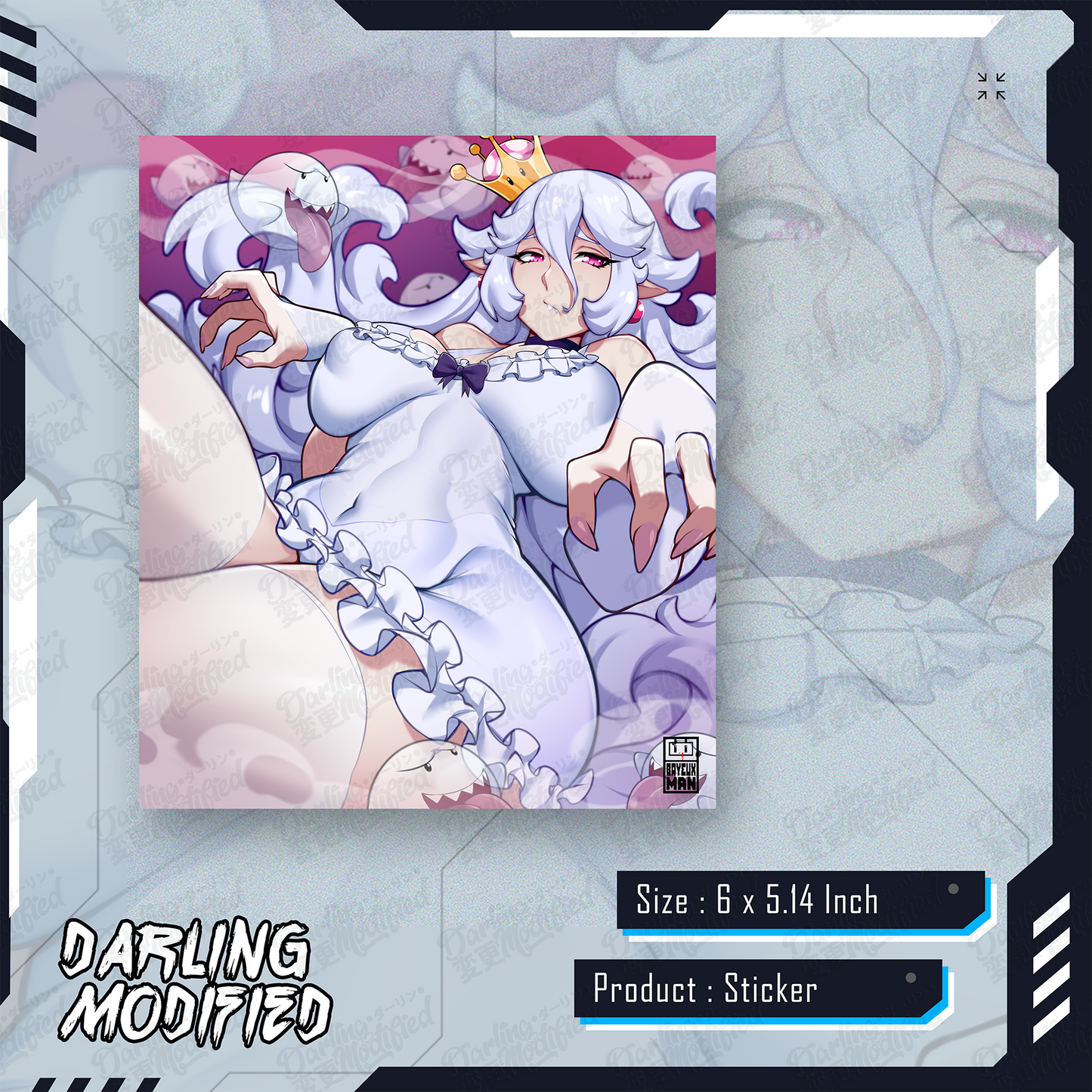 Queen Boo - Sticker