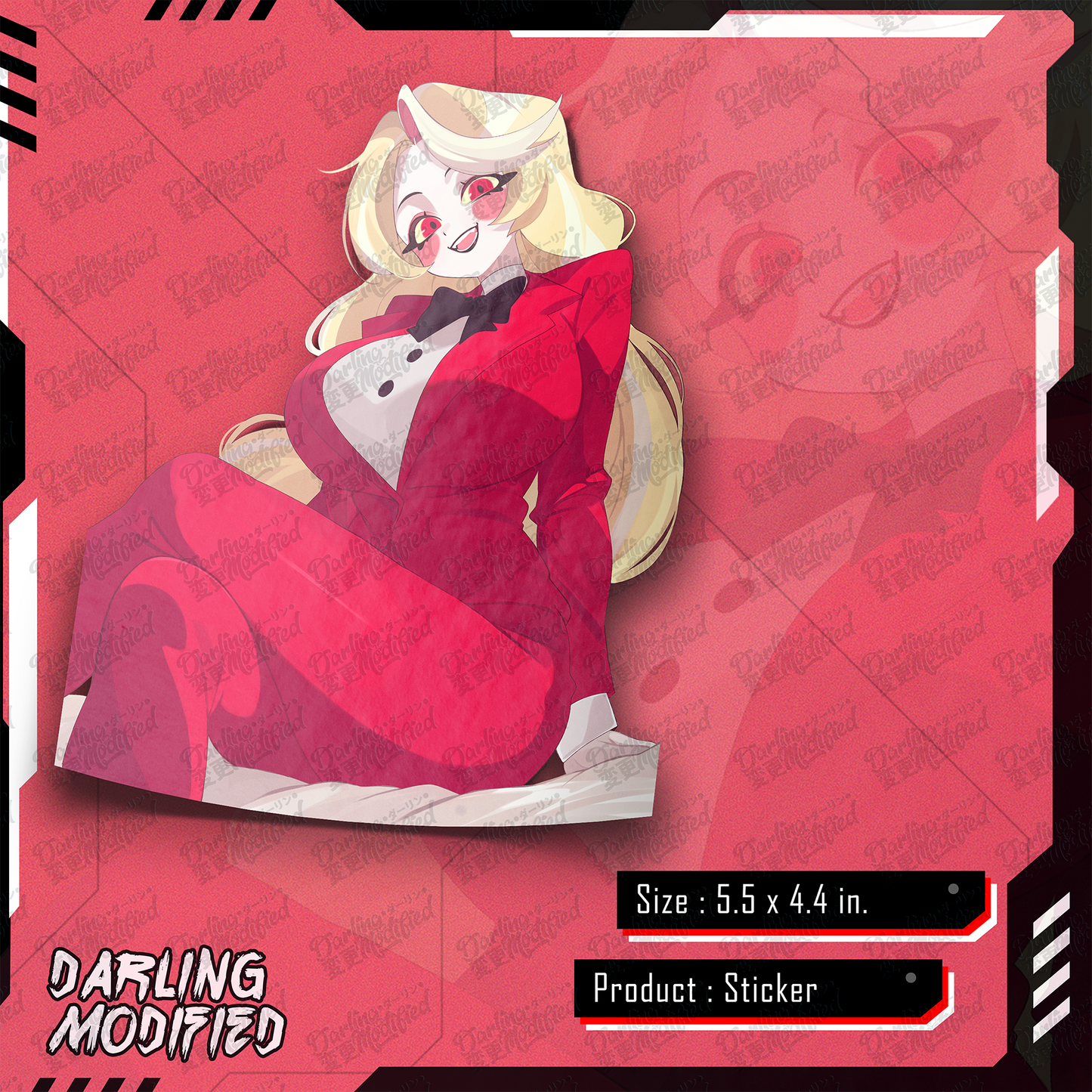 Hazbin Waifus (Y) - Stickers