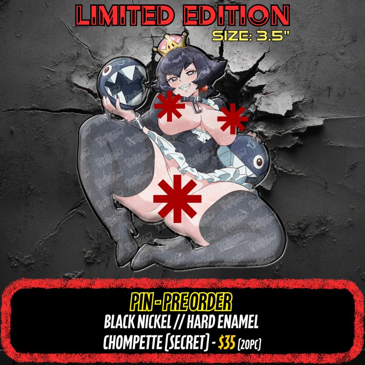 Explosive Chompette (H) - Pins - Limited Edition (Pre-Order)