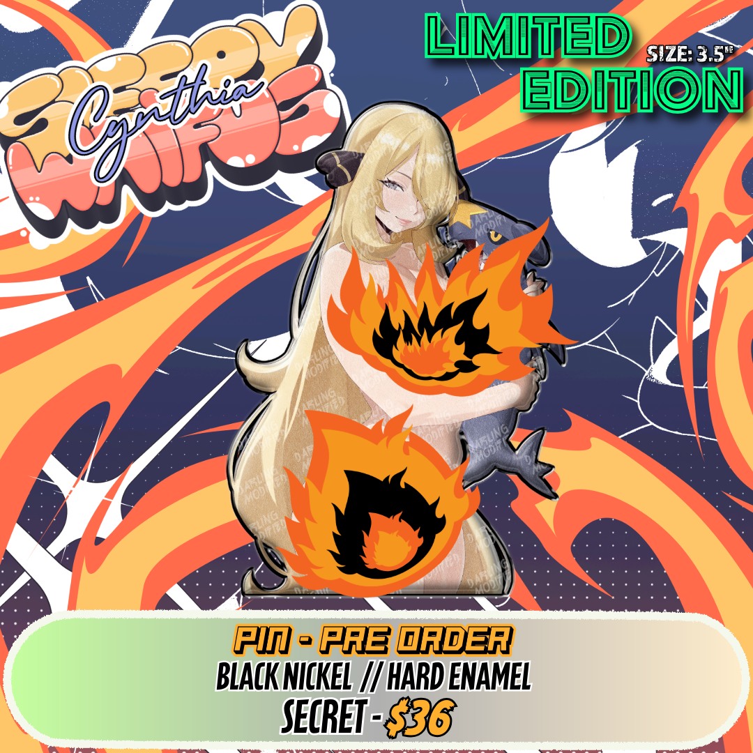 Scorching Slumber Queen (Y) - Pins - Limited Edition (Pre-Order)