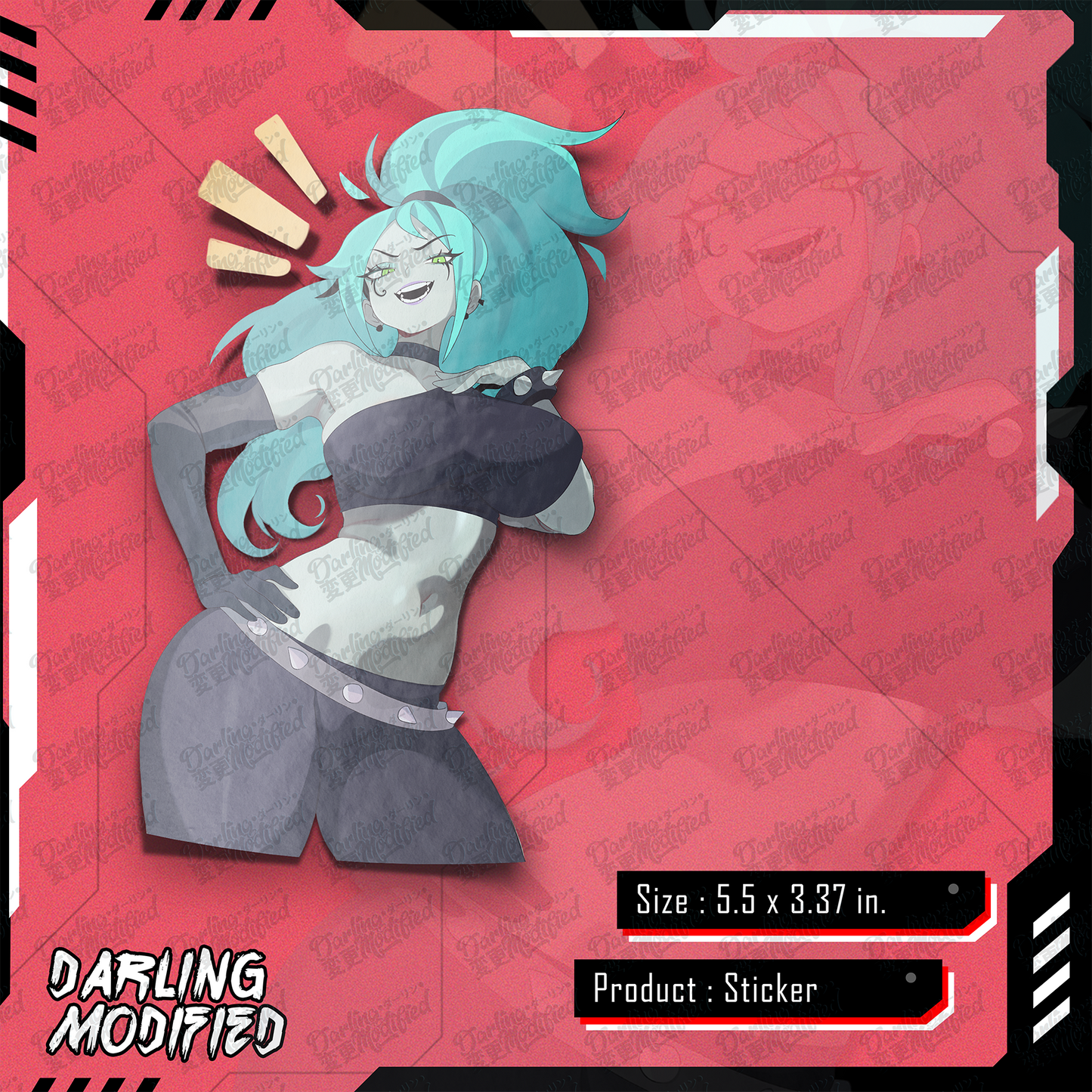 Phantom Babes (Y) - Stickers