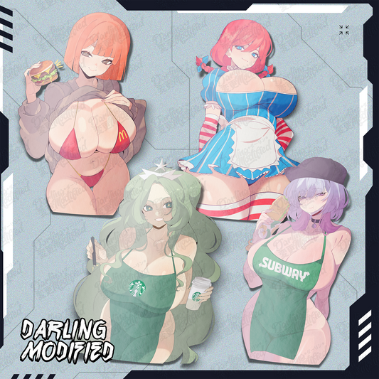 Delicious Babes - Stickers