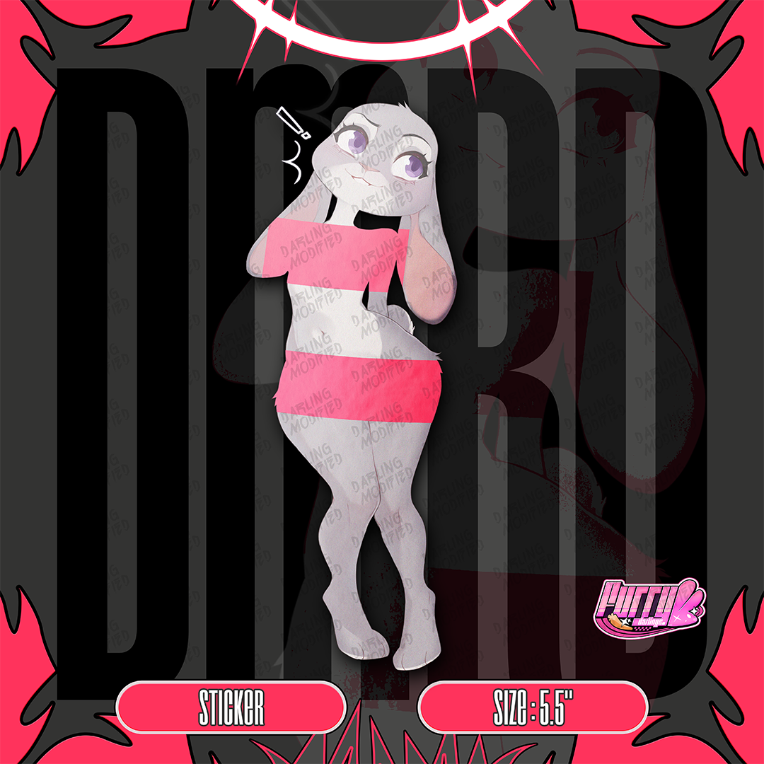 Modified Judy (Y) - Stickers (Pre-Order)