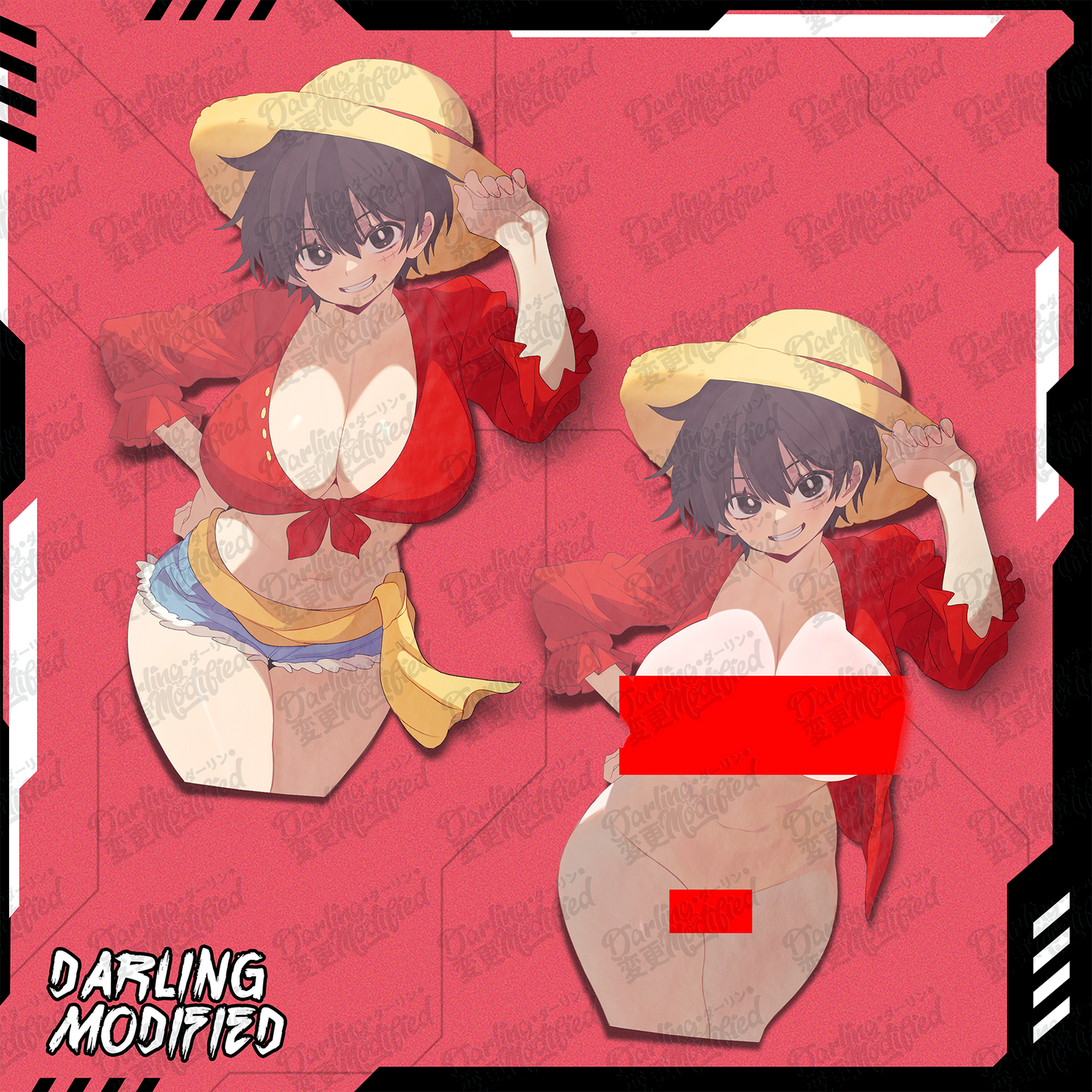 Luffy (Y) - Stickers