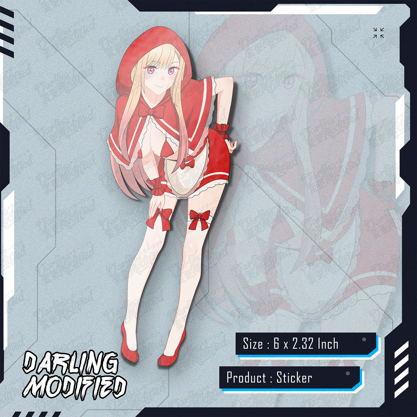 Marin B & Marin R - Stickers
