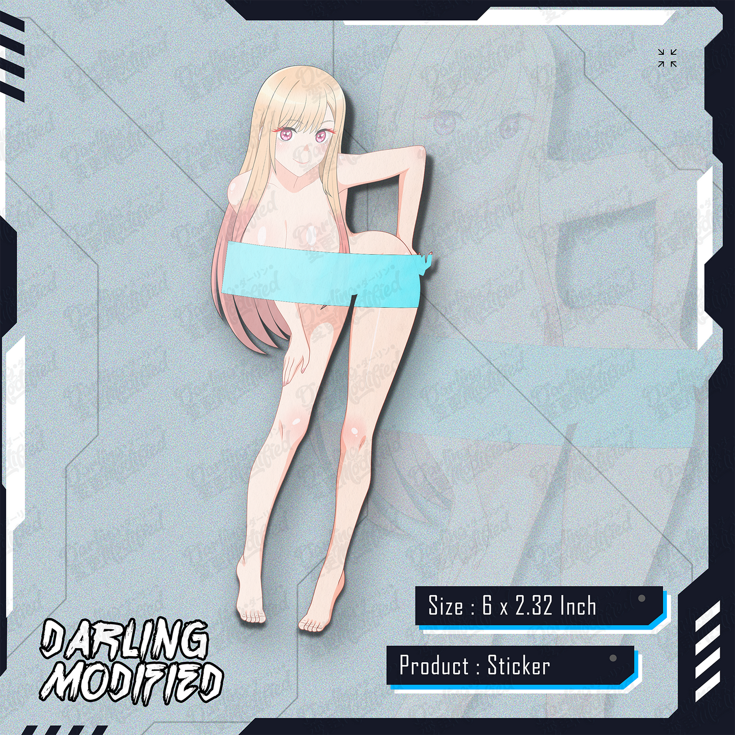 Marin B & Marin R - Stickers