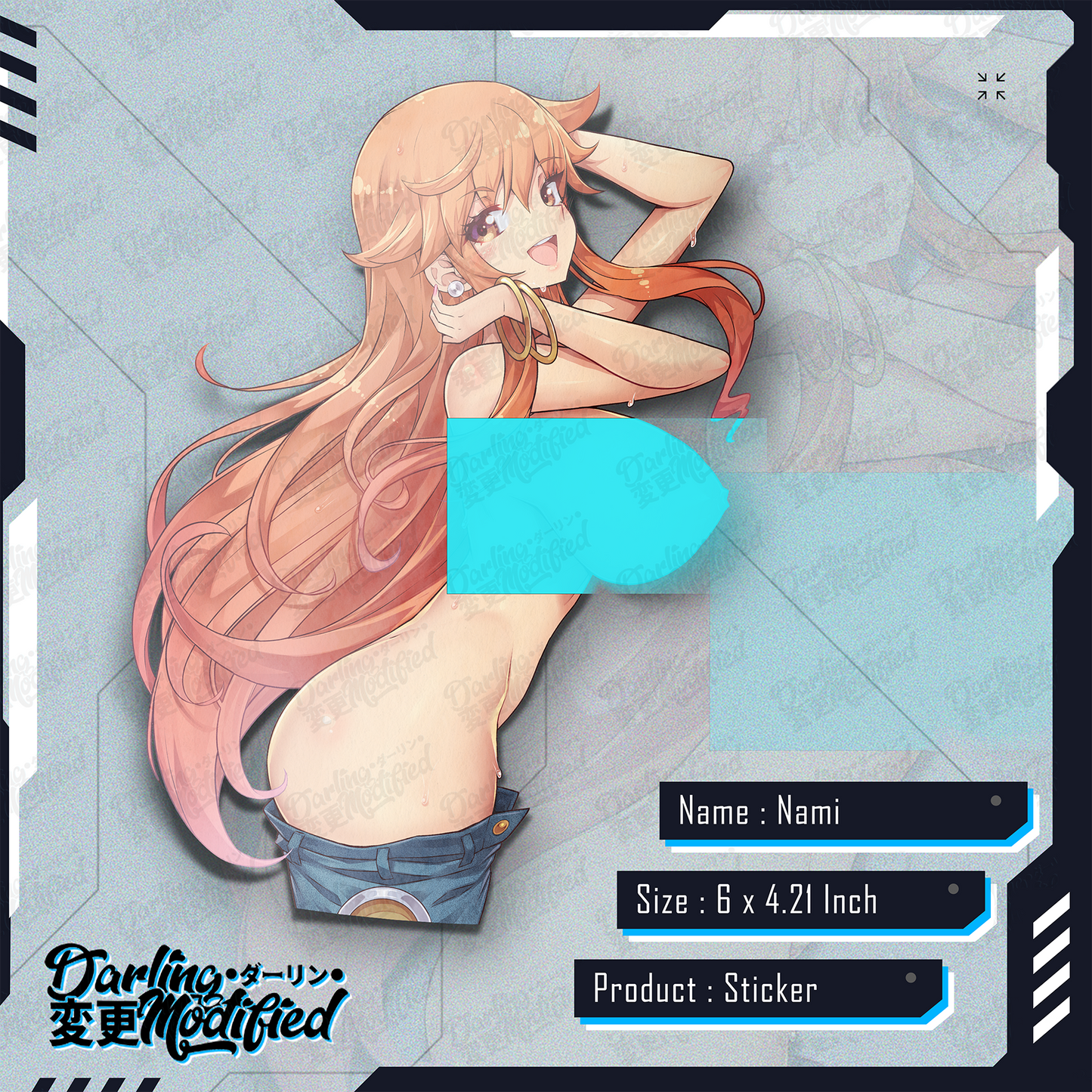 Bikini Nami - Stickers