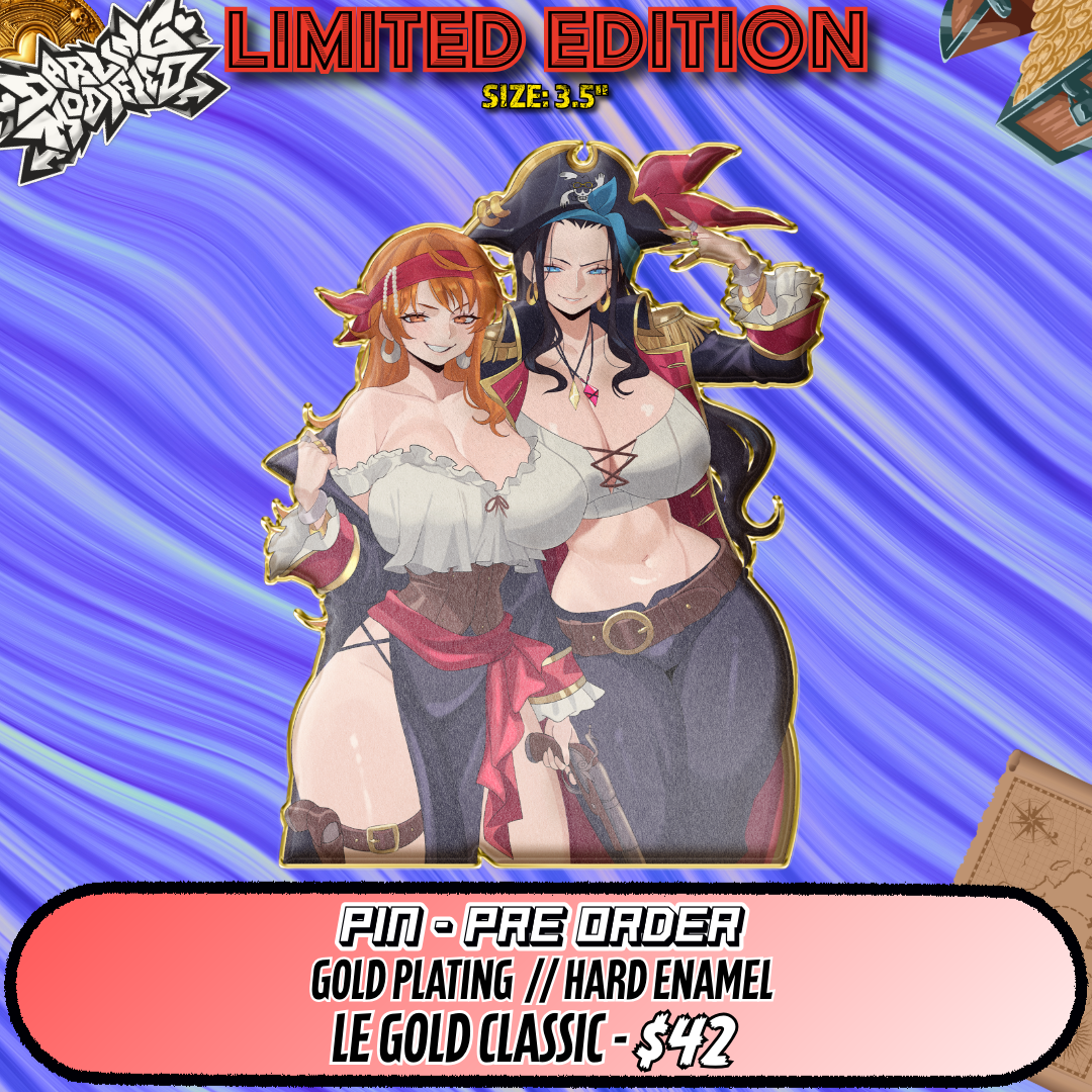 Pirate Queens (Y) - Pins - Limited Edition (Pre-Order)