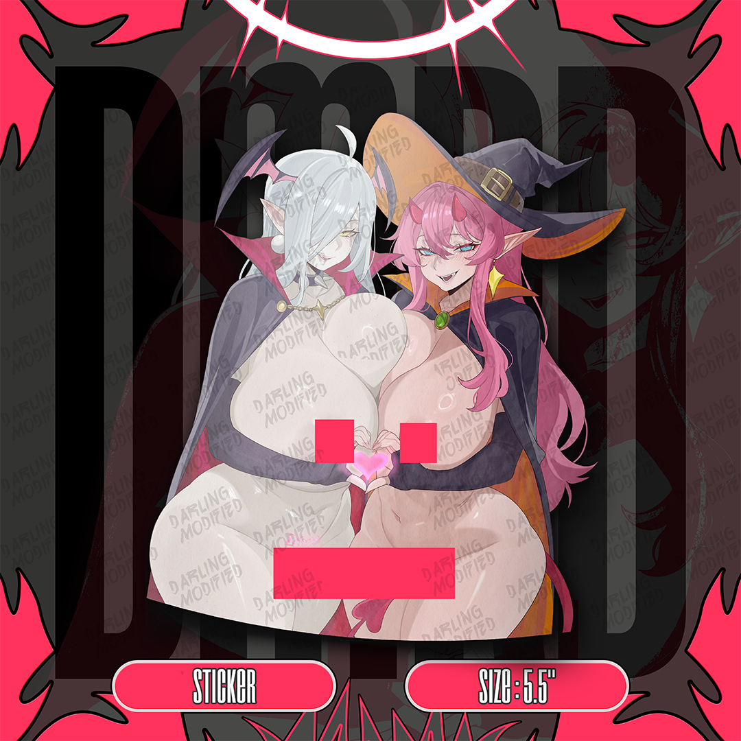 The Witch's Devil (OC) - Stickers (Pre-Order)