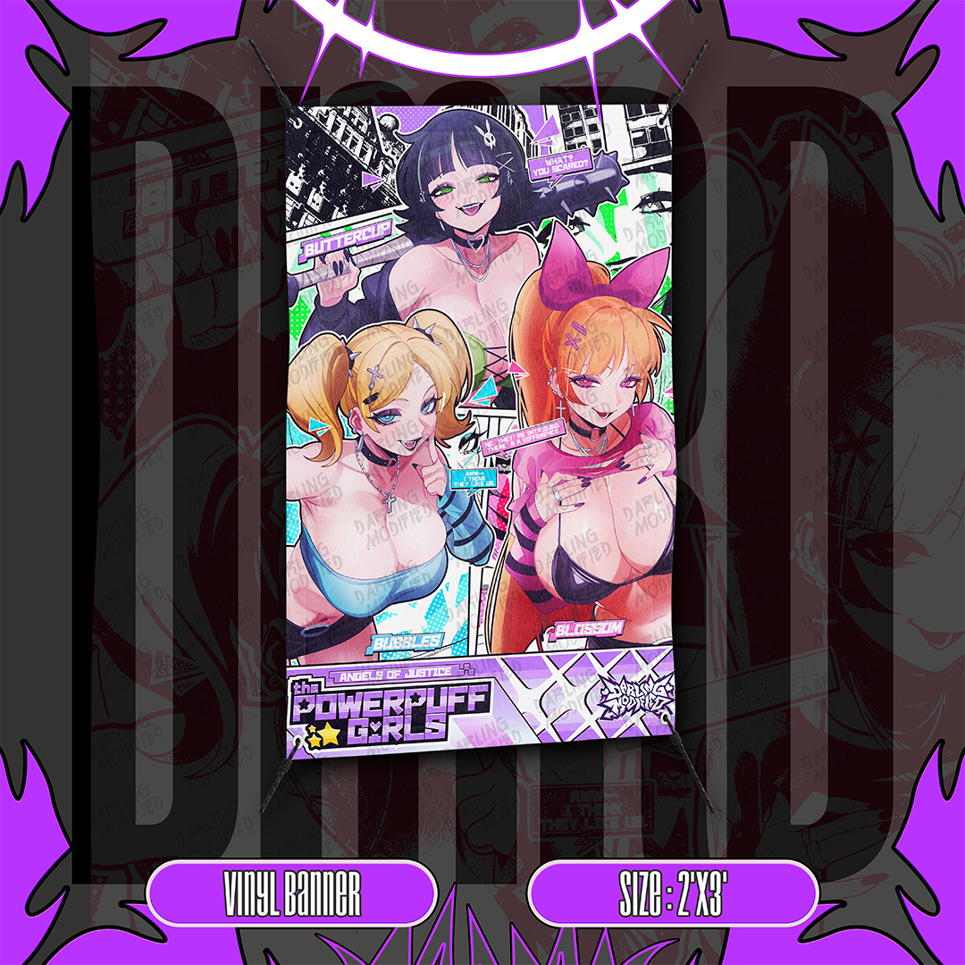 Lethal X Trio - Vinyl Banner (Pre-Order)