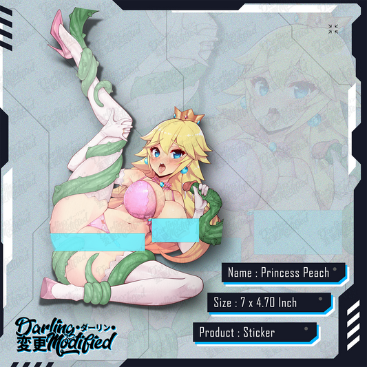 Princess Peach Thorns - Sticker