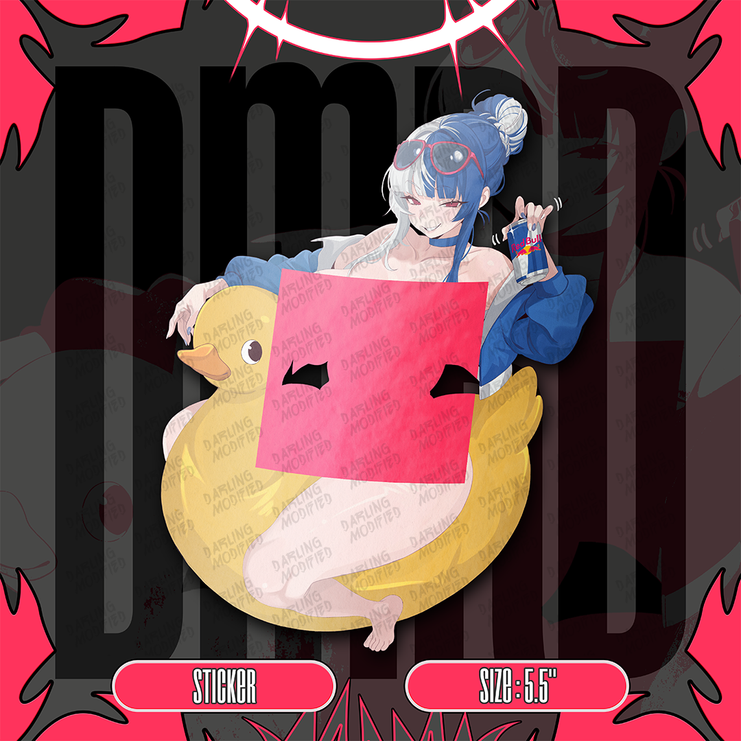 Thirsty Waifu Energy (Y) - Stickers (Pre-Order)