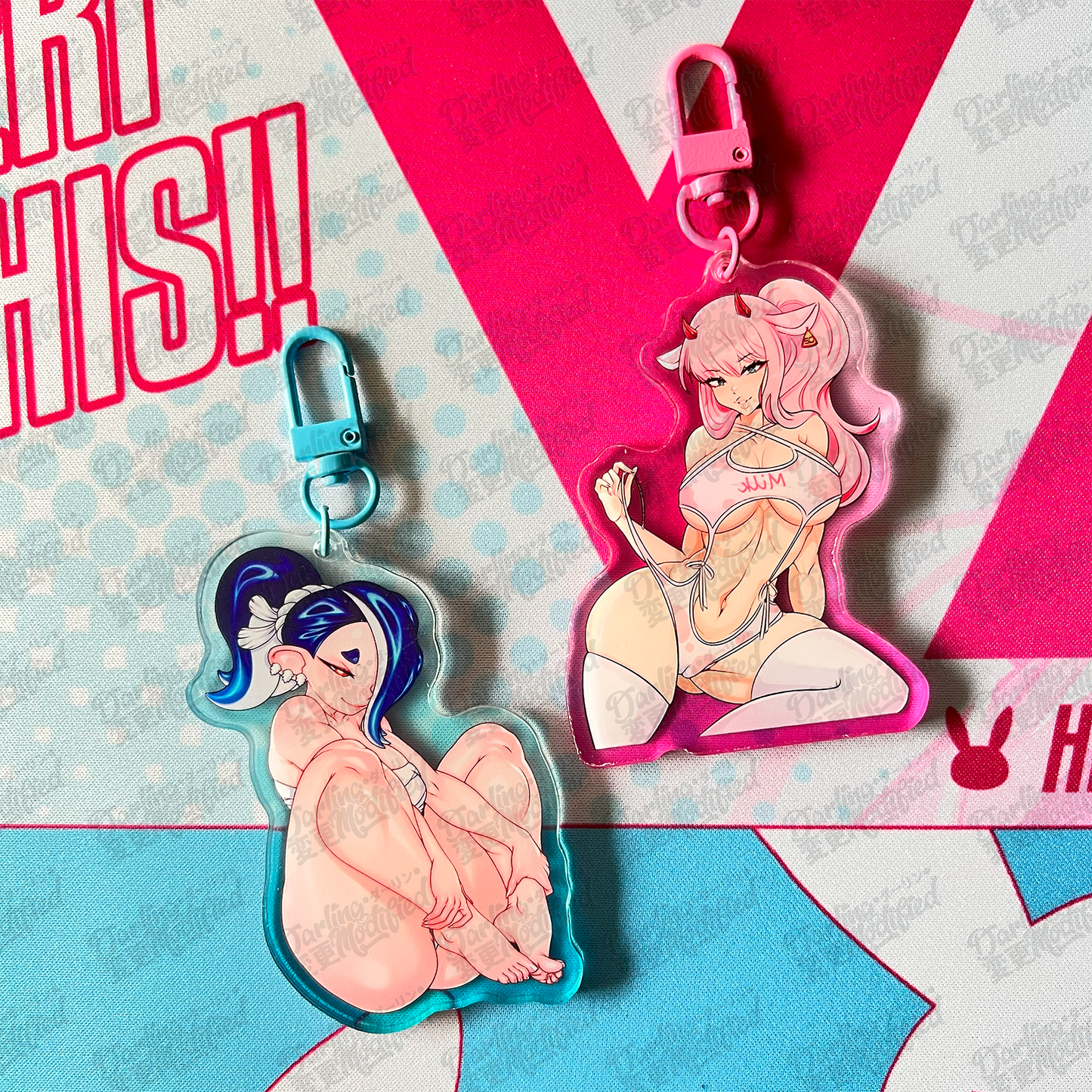 Shiver & Milky 002 - Acrylic Keychains (DISCONTUING)