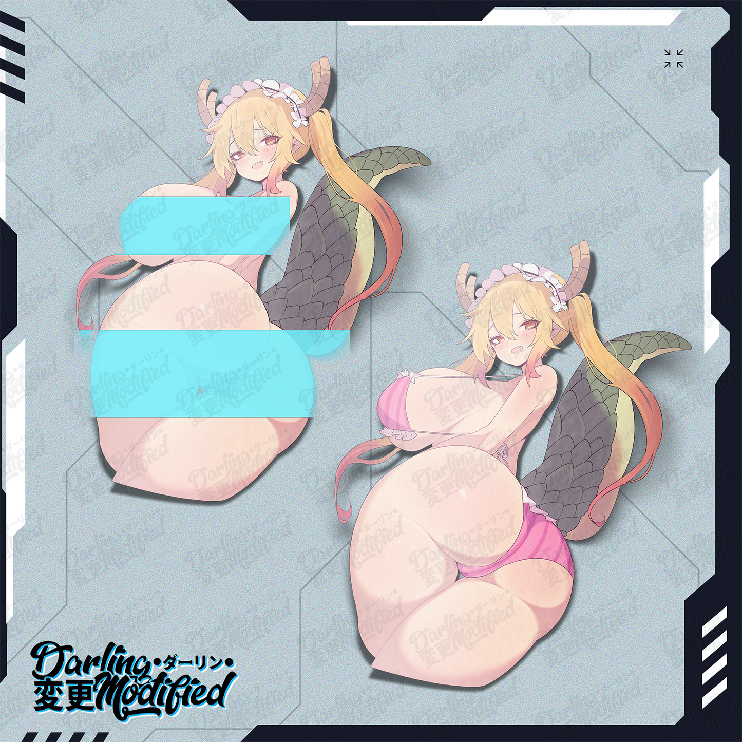 Dragon Maid Waifus - Stickers
