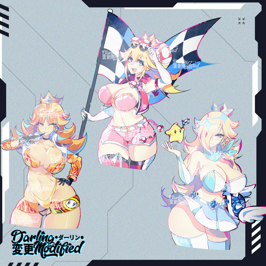 Mario Princess’s - Stickers