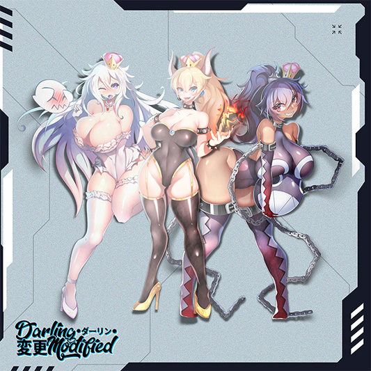 Mario Queens - Stickers