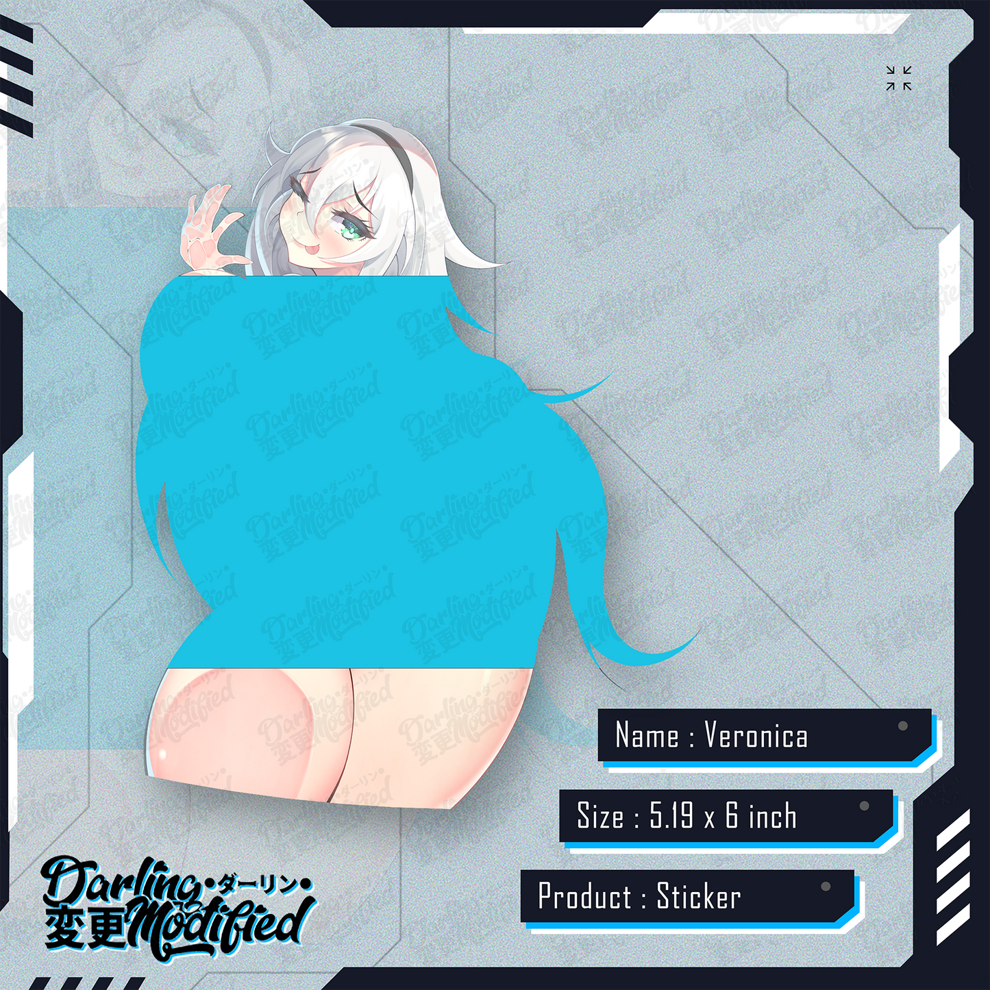 Veronica Barista - Sticker