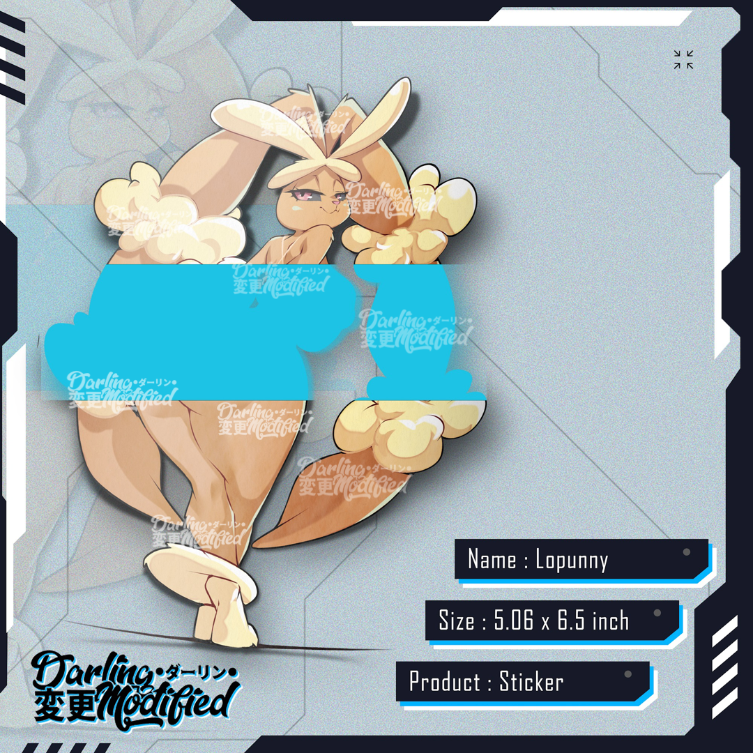 Lopunny V2 & V3 - Sticker