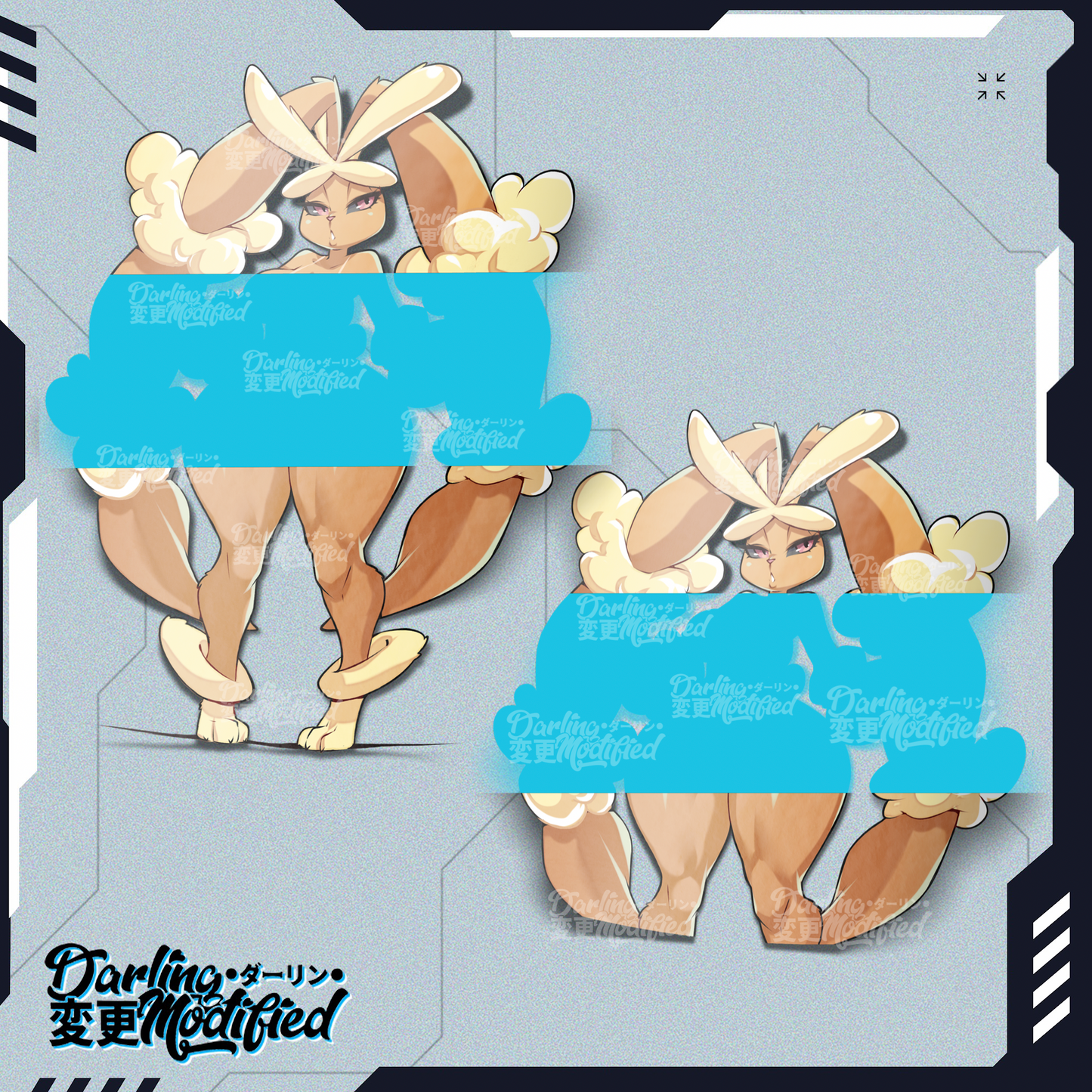 Lopunny V2 & V3 - Sticker