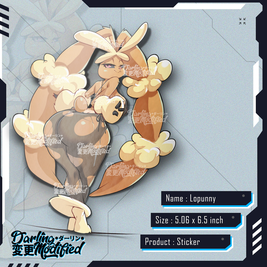 Lopunny V2 & V3 - Sticker