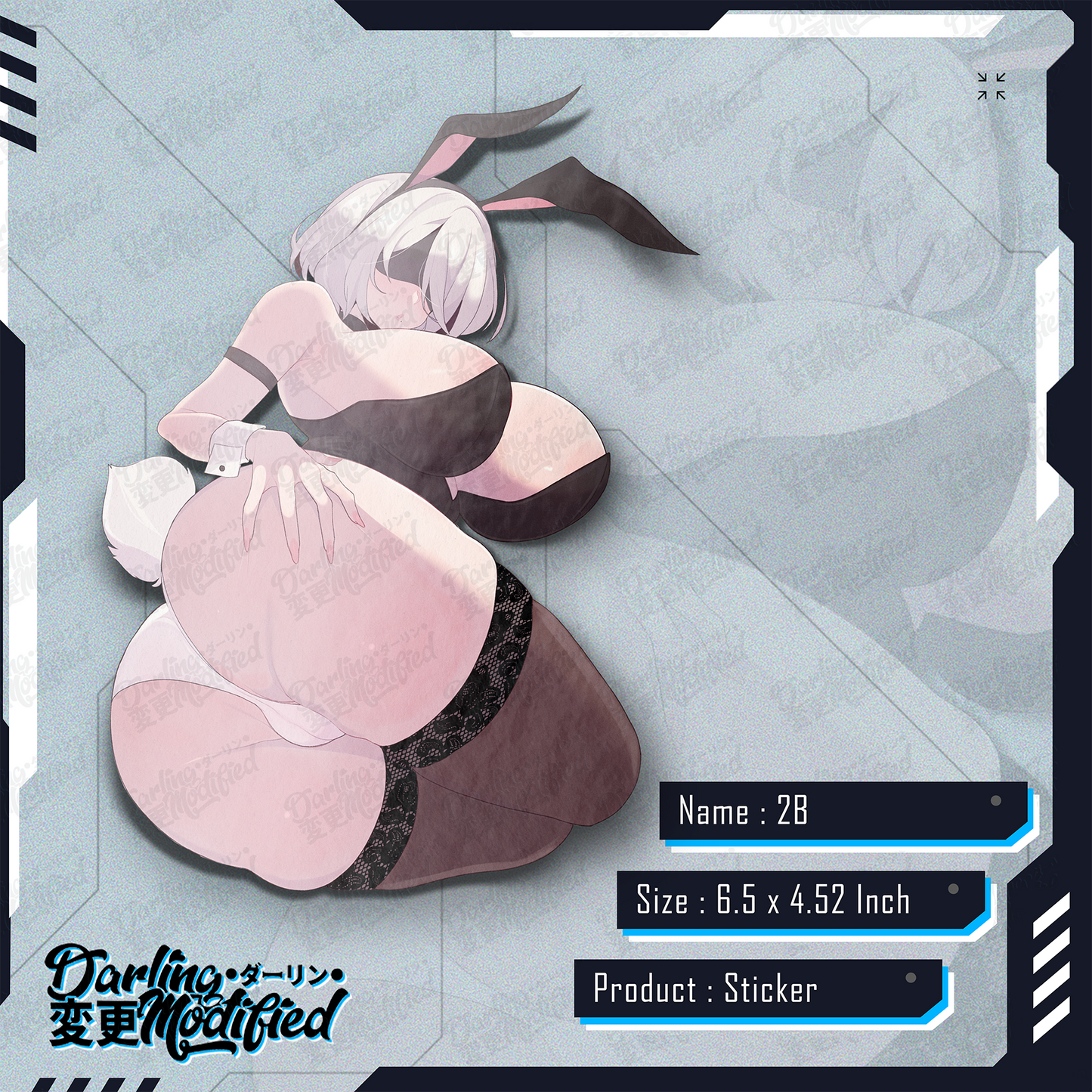 2 Bunny - Sticker