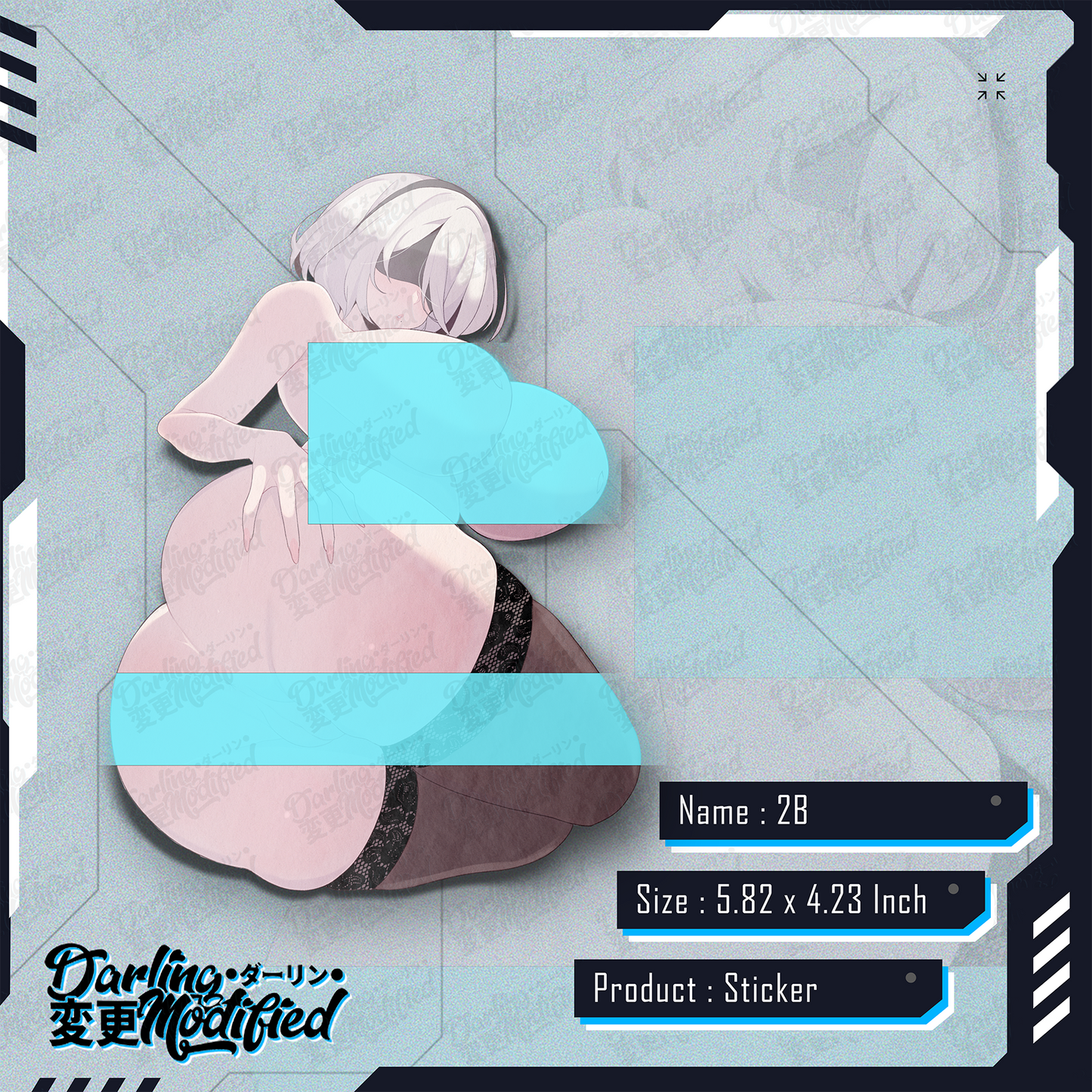 2 Bunny - Sticker
