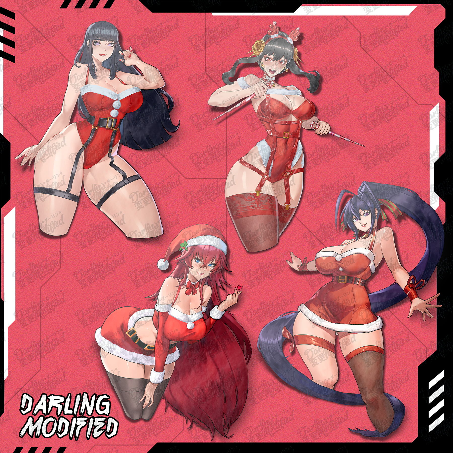 Holiday Queens (VY) - Stickers