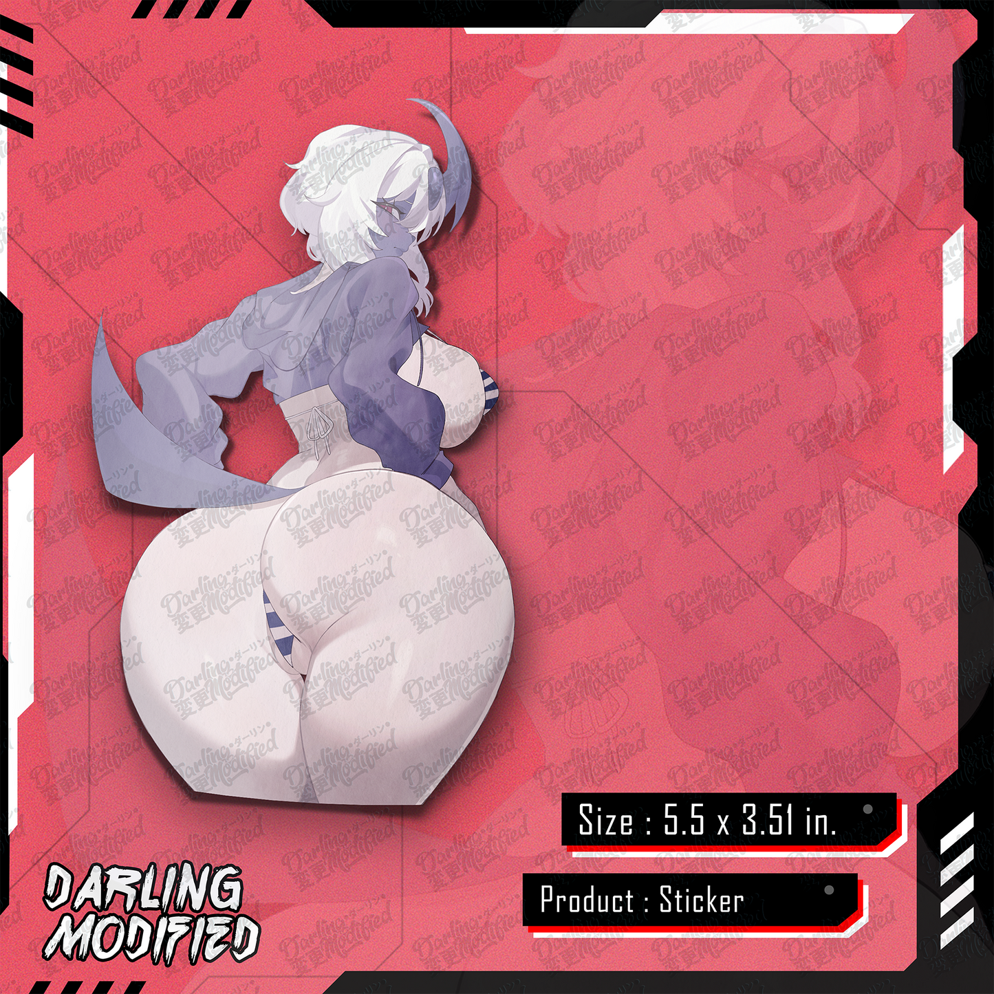 Lustful Poke Empresses (Y) - Stickers