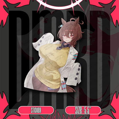 Thoroughbred Waifus (Y) - Stickers (Pre-Order)