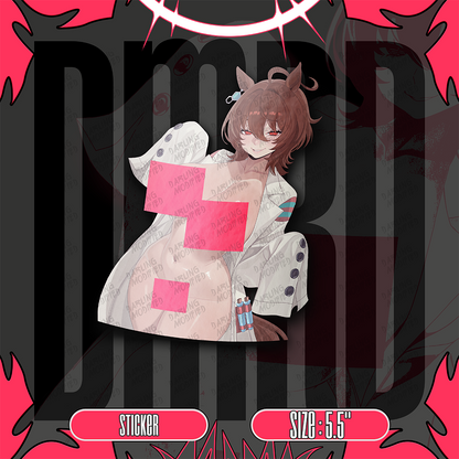 Thoroughbred Waifus (Y) - Stickers (Pre-Order)