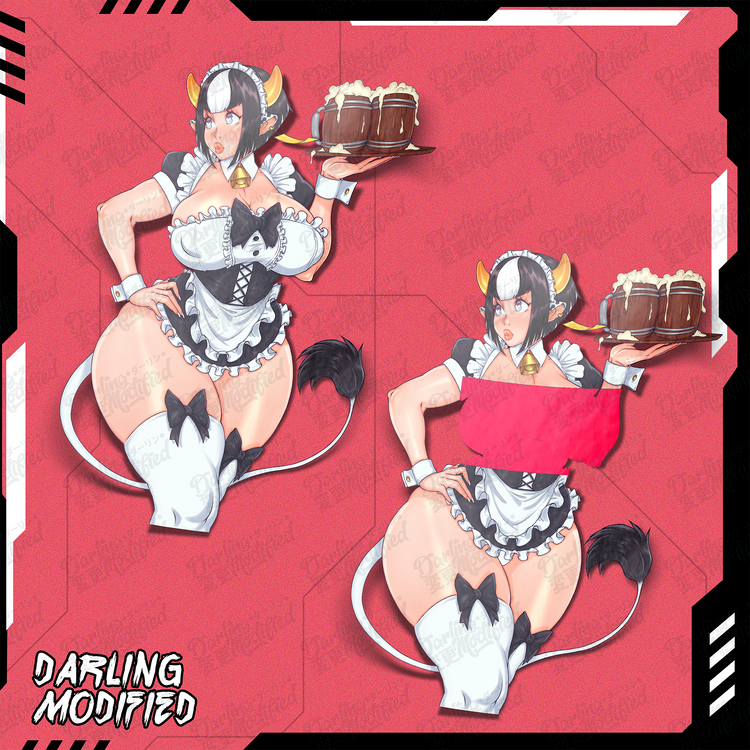 Aiko & Veronica Barmaids - Stickers