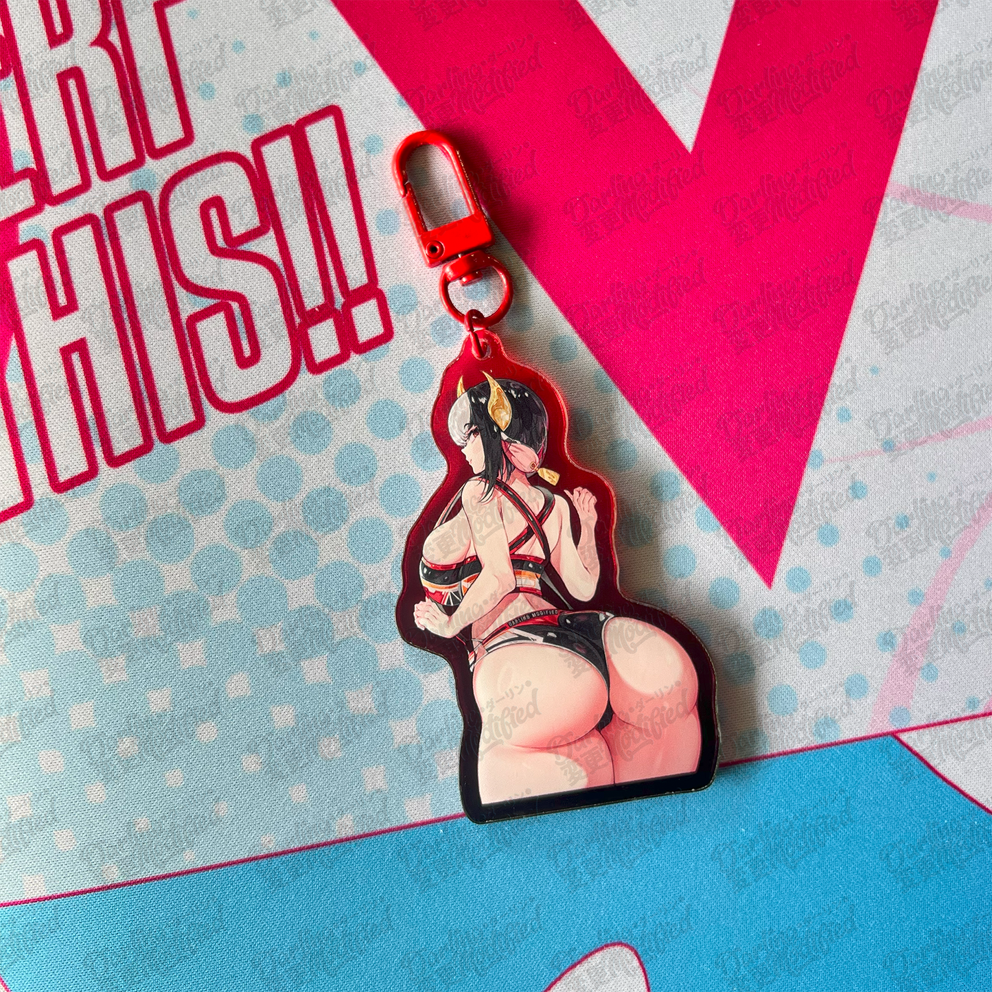 Full Throttle Aiko & Veronica - Acrylic Keychains (DISCONTUING)