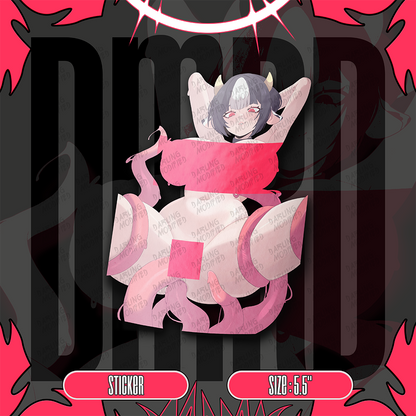 Tentacle OC Queens (Y) - Stickers (Pre-Order)