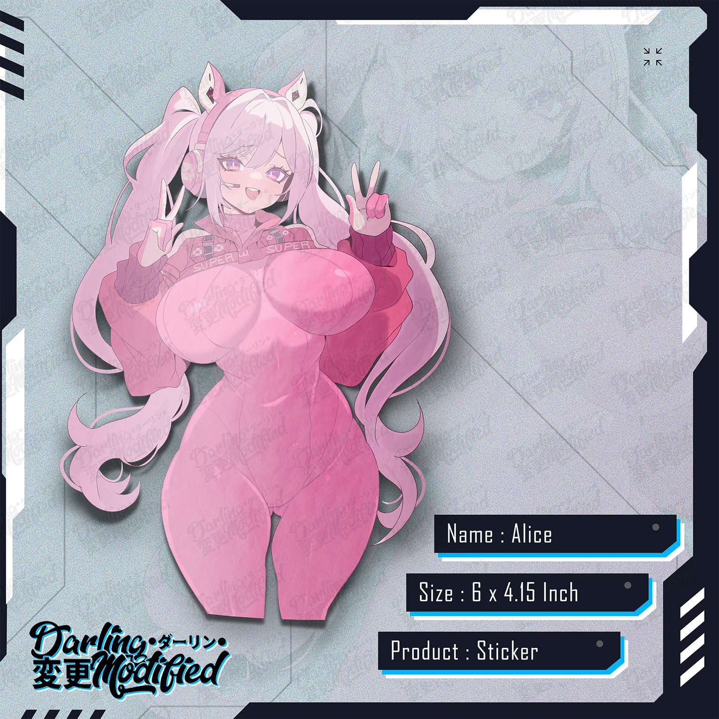 Alice & Anis - Sticker (Pre order)