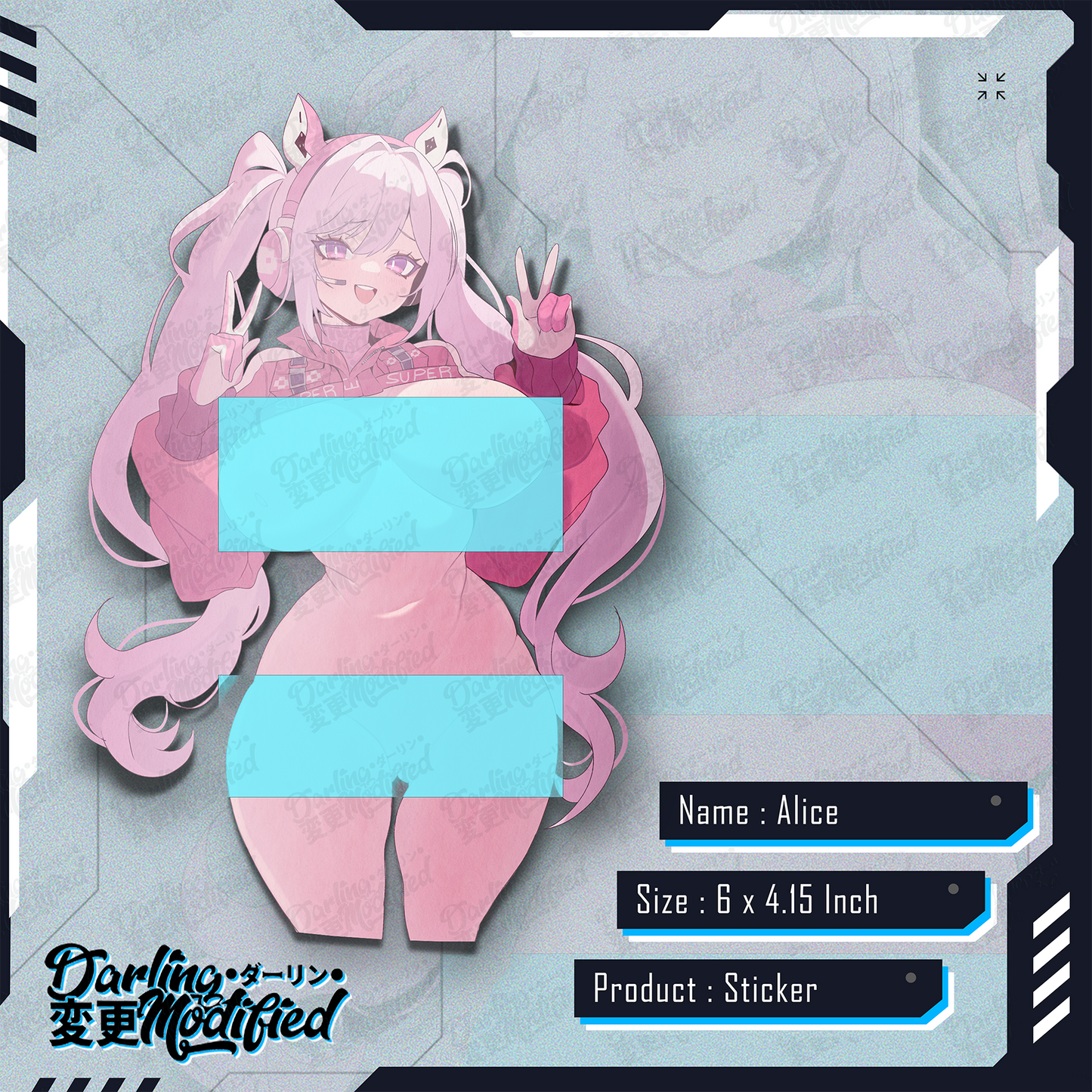 Alice & Anis - Sticker (Pre order)