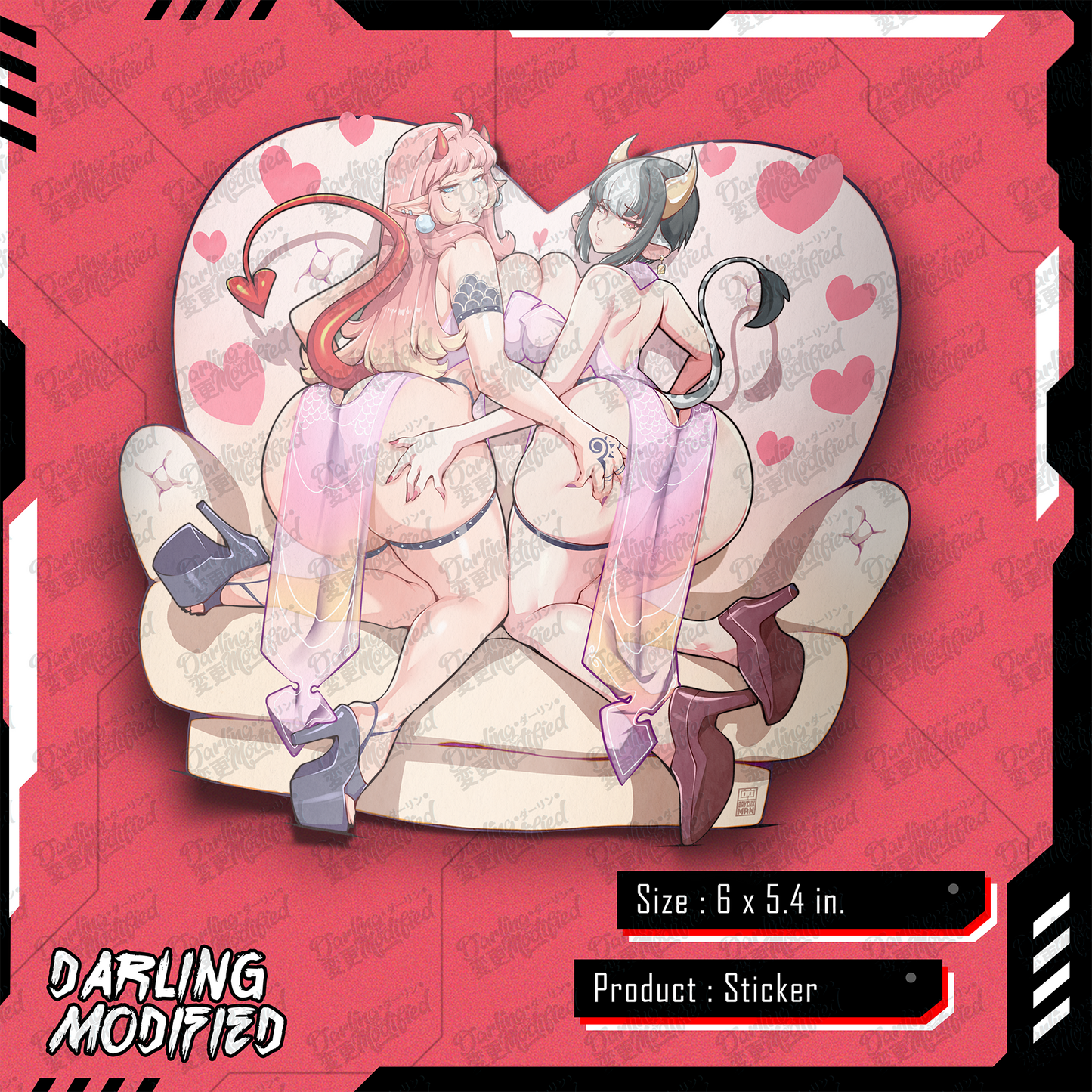 Alicia & Aiko 4-Ever! (B) - Stickers