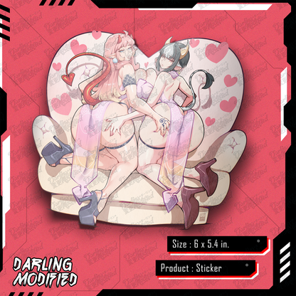 Alicia & Aiko 4-Ever! (B) - Stickers