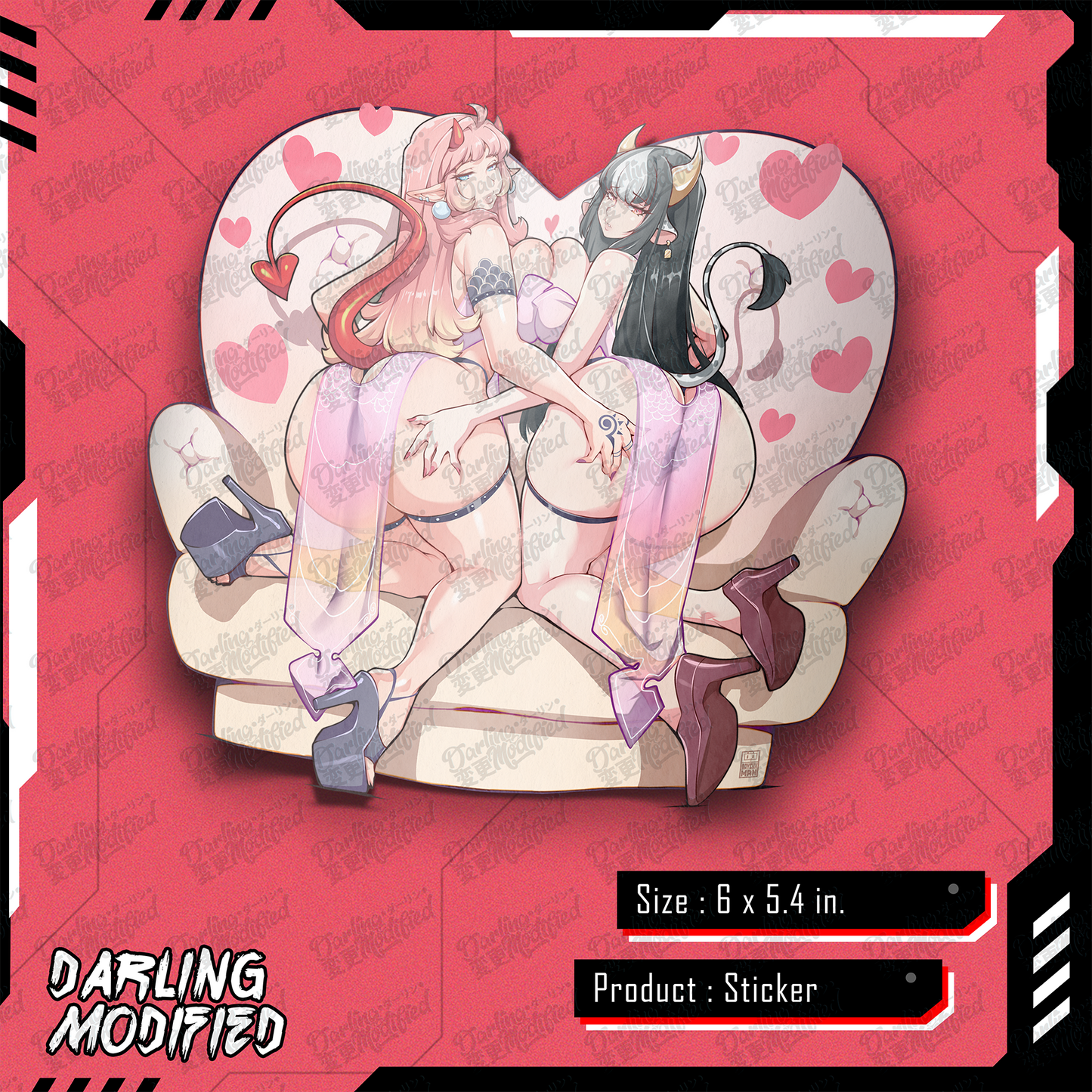 Alicia & Aiko 4-Ever! (B) - Stickers