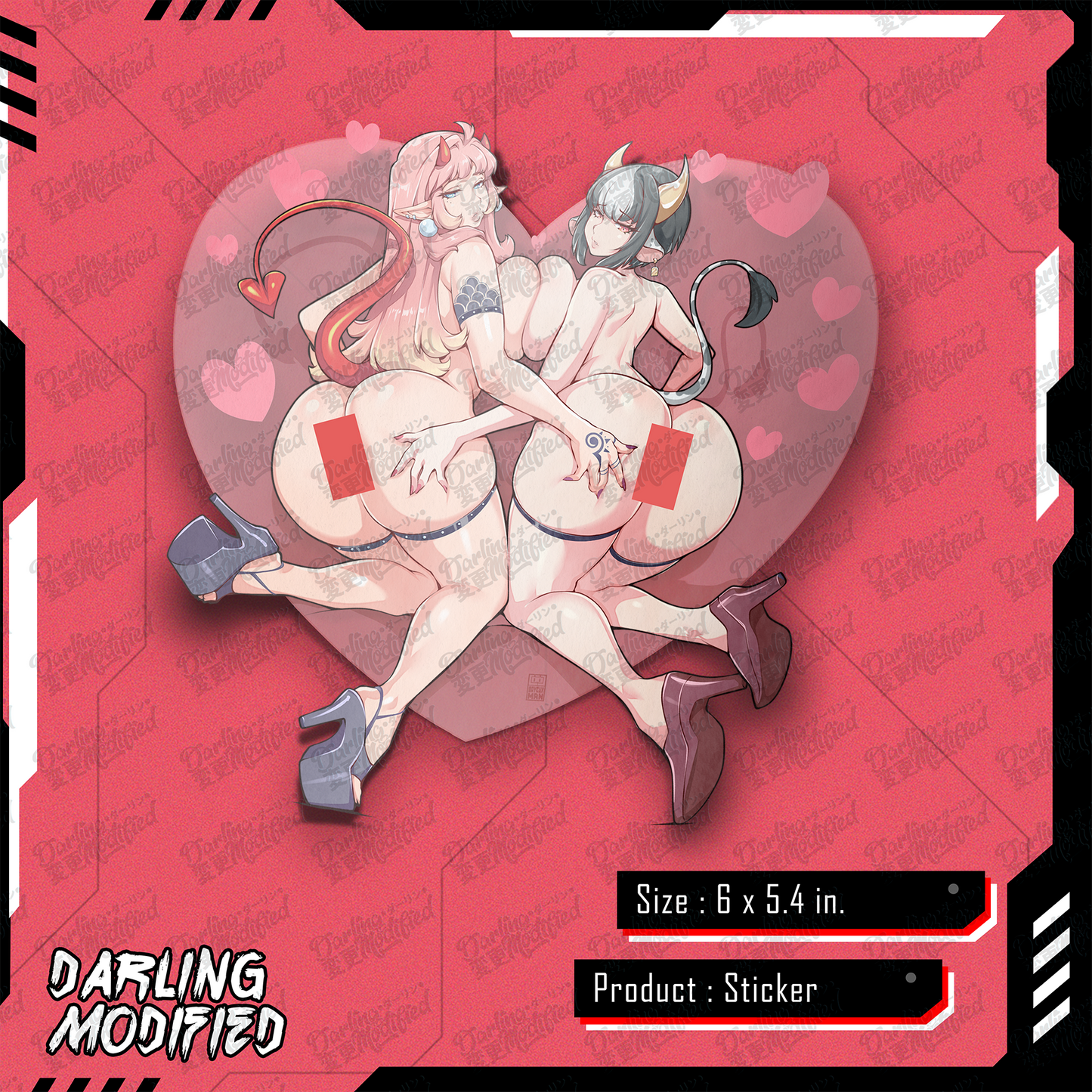 Alicia & Aiko 4-Ever! (B) - Stickers
