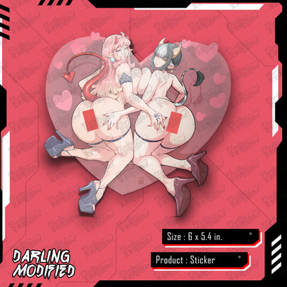 Alicia & Aiko 4-Ever! (B) - Stickers