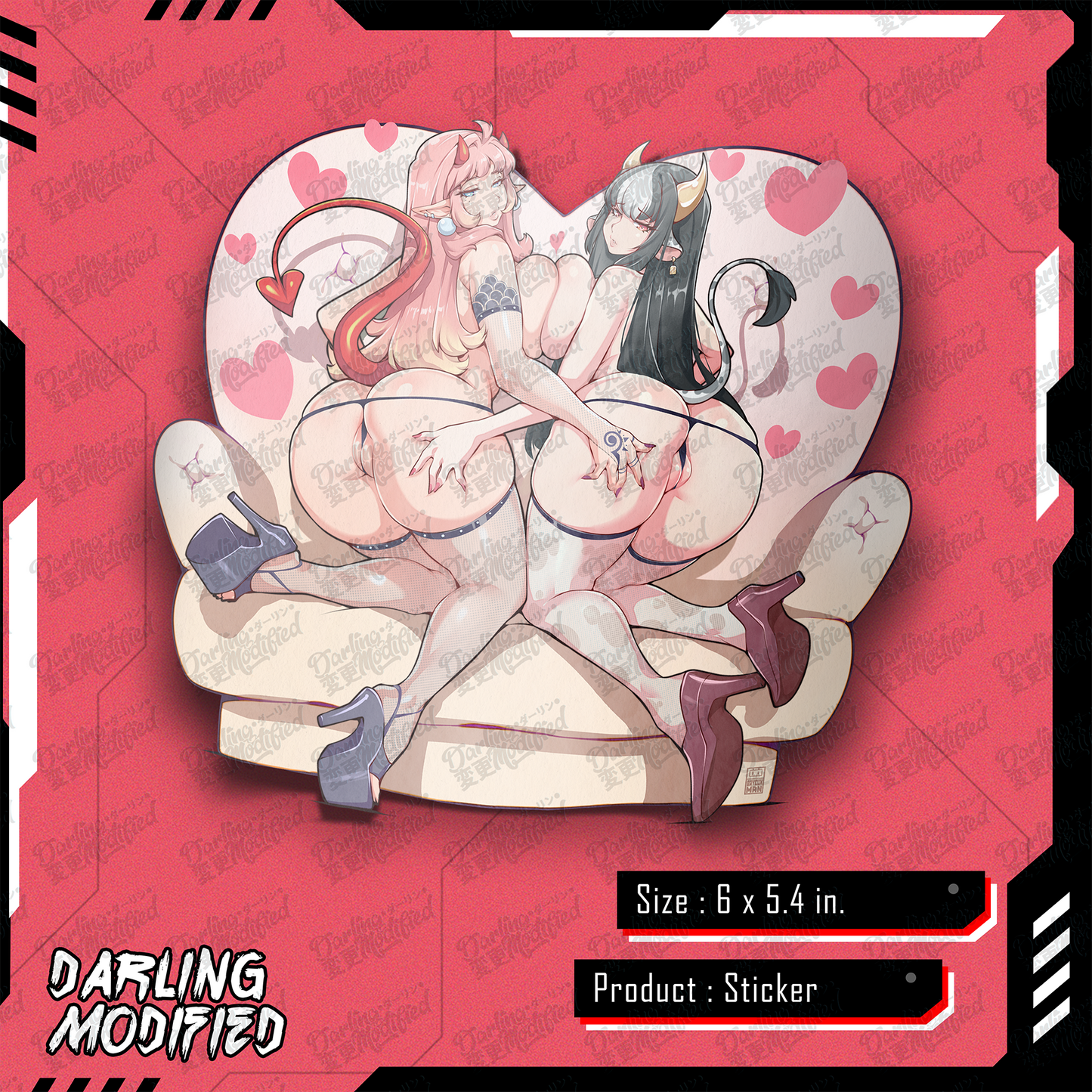 Alicia & Aiko 4-Ever! (B) - Stickers