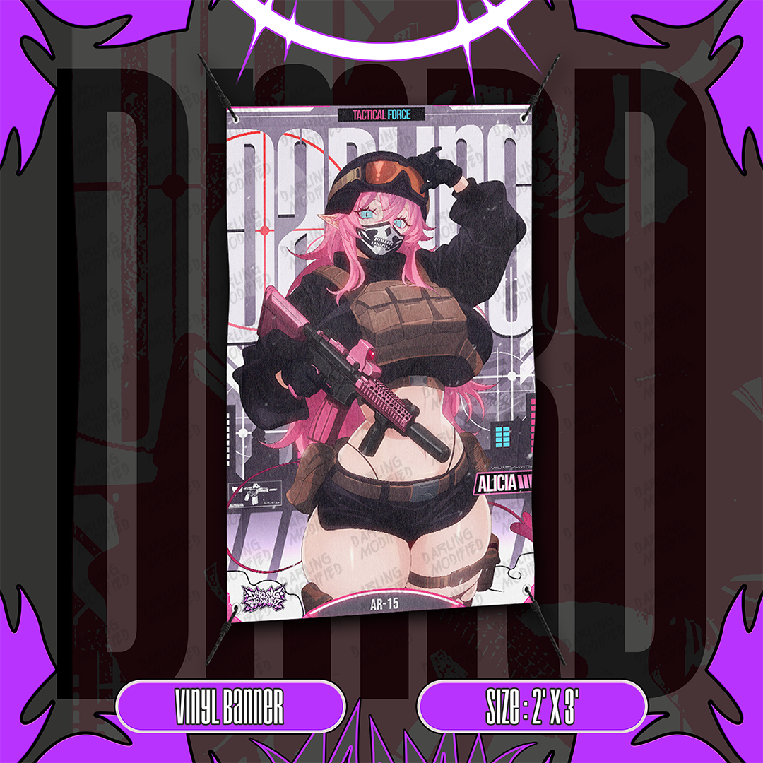 Tactical Darlings (Y) - Vinyl Banners (Pre-Order)