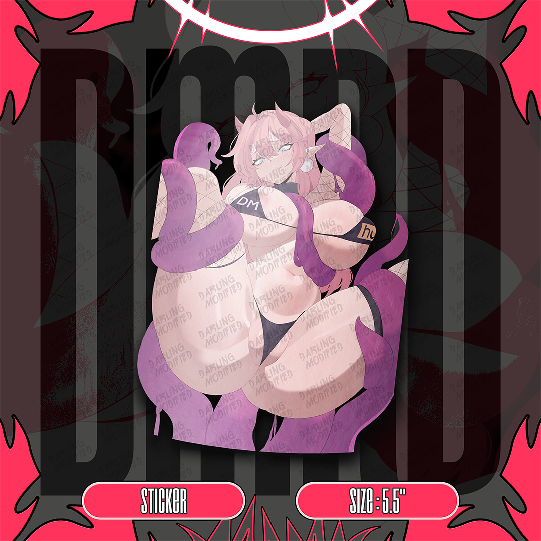 Tentacle OC Queens (Y) - Stickers (Pre-Order)