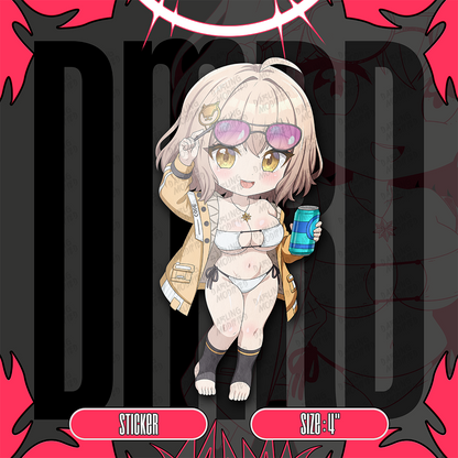 Nikke Chibi Waves (Y) - Stickers (Pre-Order)