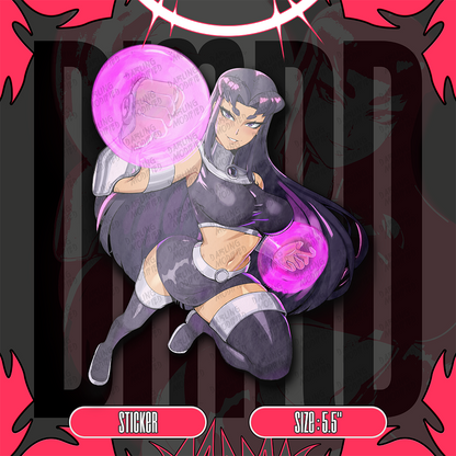 Inferno Princesses (Y) - Stickers (Pre-Order)