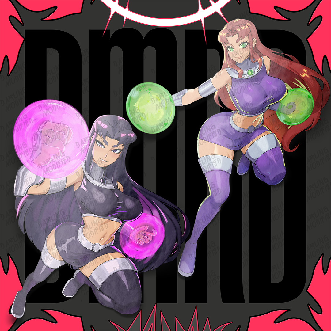 Inferno Princesses (Y) - Stickers (Pre-Order)