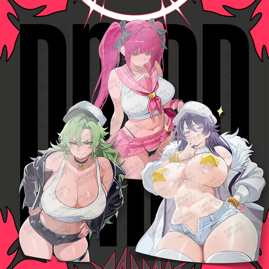 Bleach Stacked Trio (Y) - Stickers (Pre Order)